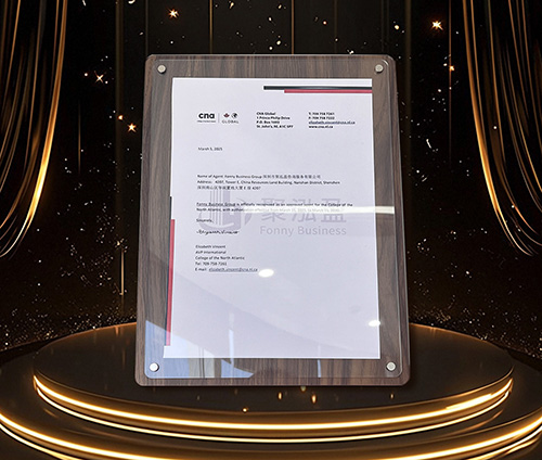 聚泓盈集团资质“加拿大 CNA 授权书”